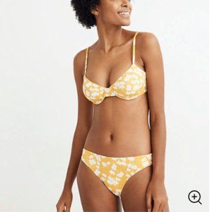 NWT Madewell Second Wave Classic Bikini Bottom Small